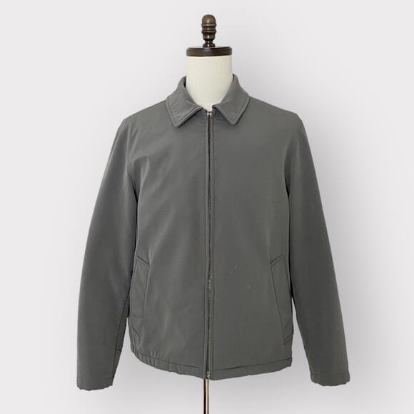 Kenneth Cole Reaction Bomber Jacket Dark Grey - Picture 1 of 10